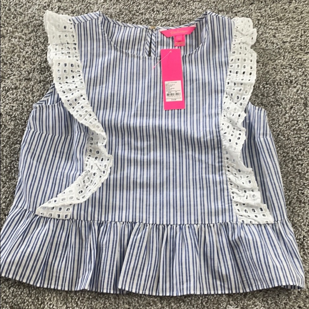 Lilly Pulitzer Ellis Top XS New!!